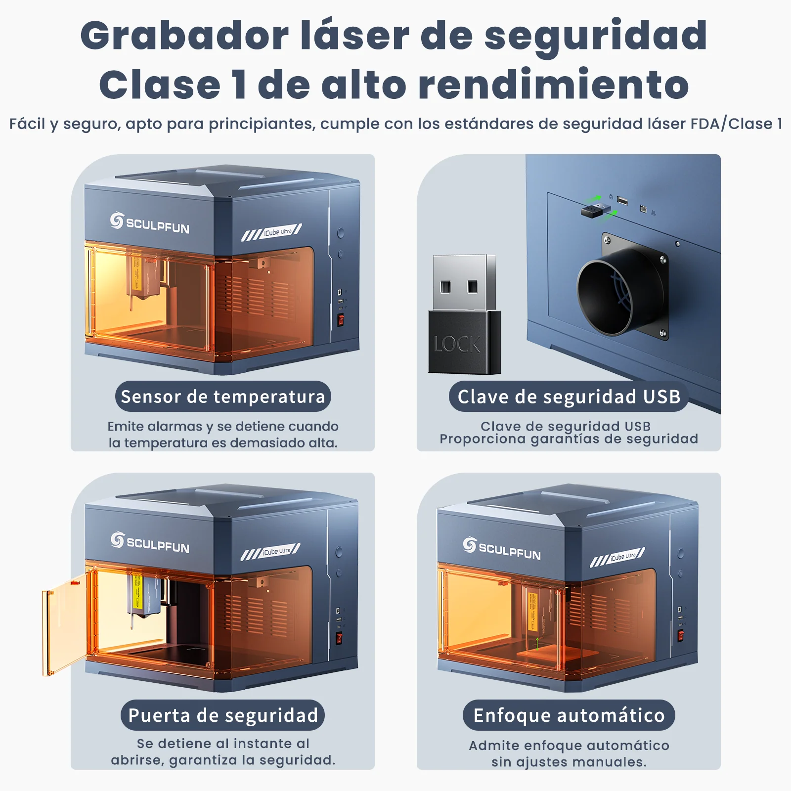 [EN MÉXICO] Sculpfun iCube Ultra Flagship - Grabadora láser portátil de doble módulo - Image 12