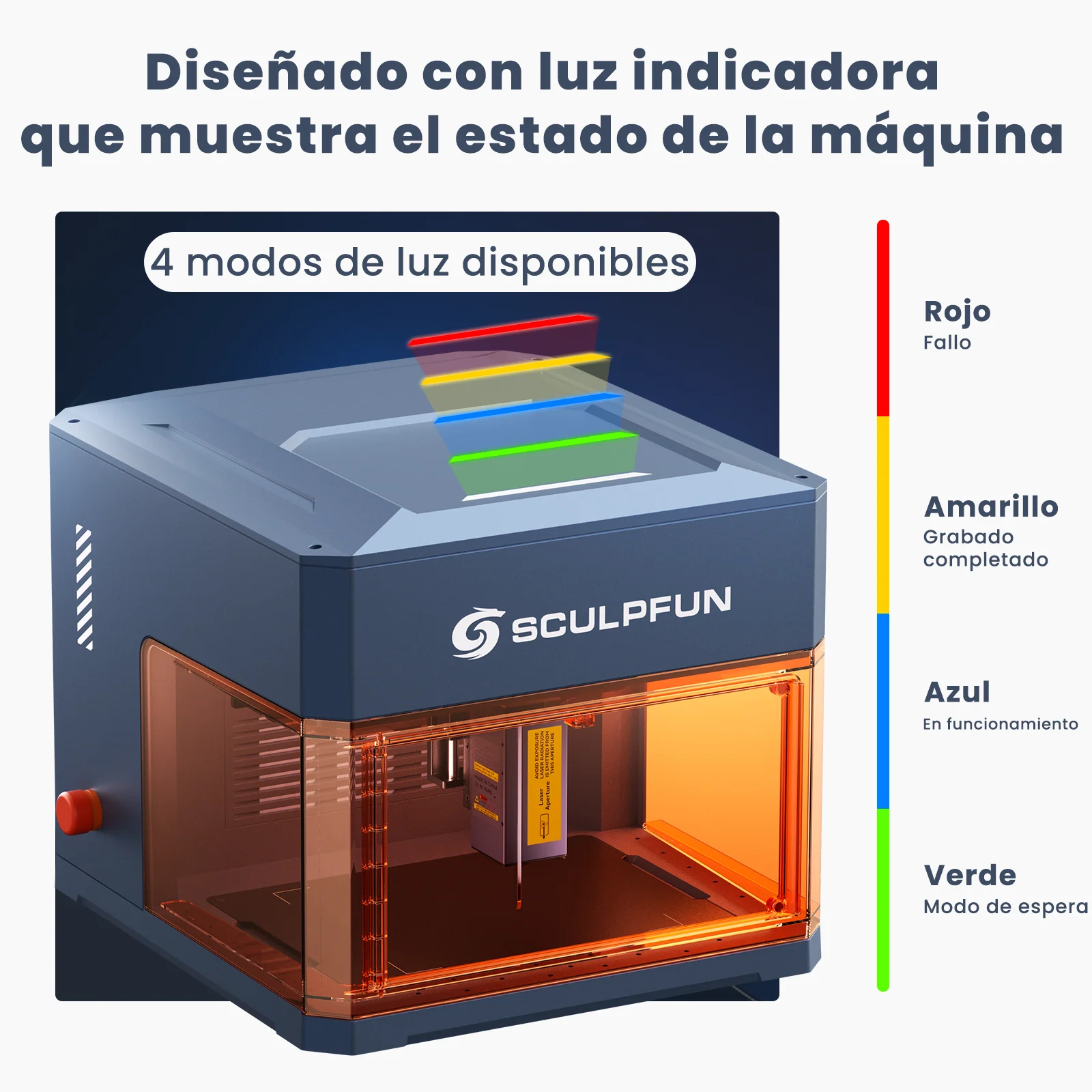 [EN MÉXICO] Sculpfun iCube Ultra Flagship - Grabadora láser portátil de doble módulo - Image 7