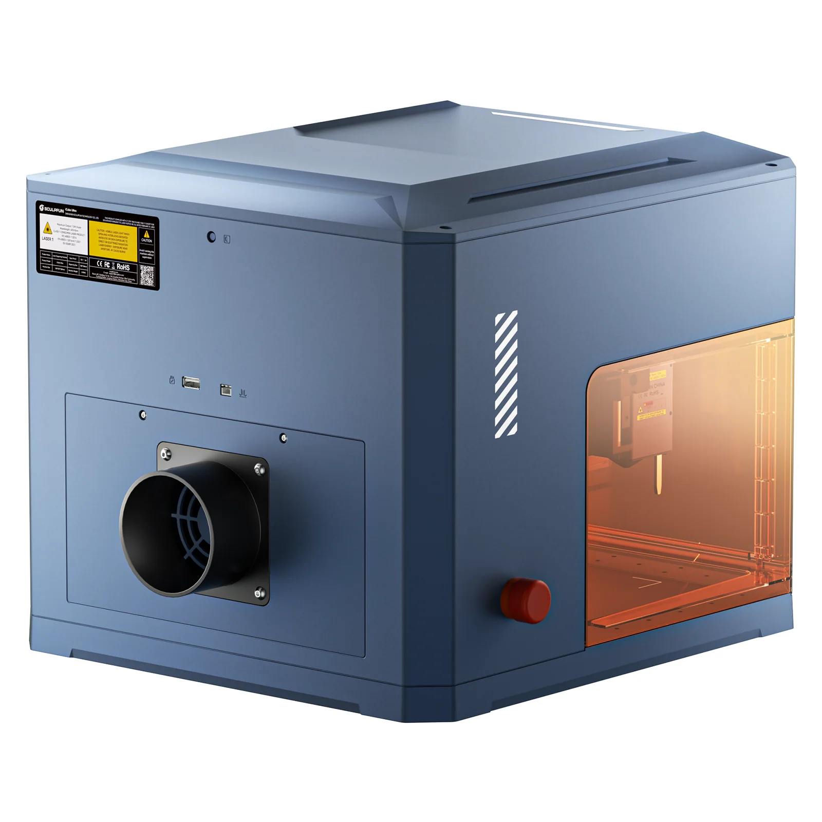 [EN MÉXICO] Sculpfun iCube Ultra Flagship - Grabadora láser portátil de doble módulo - Image 9