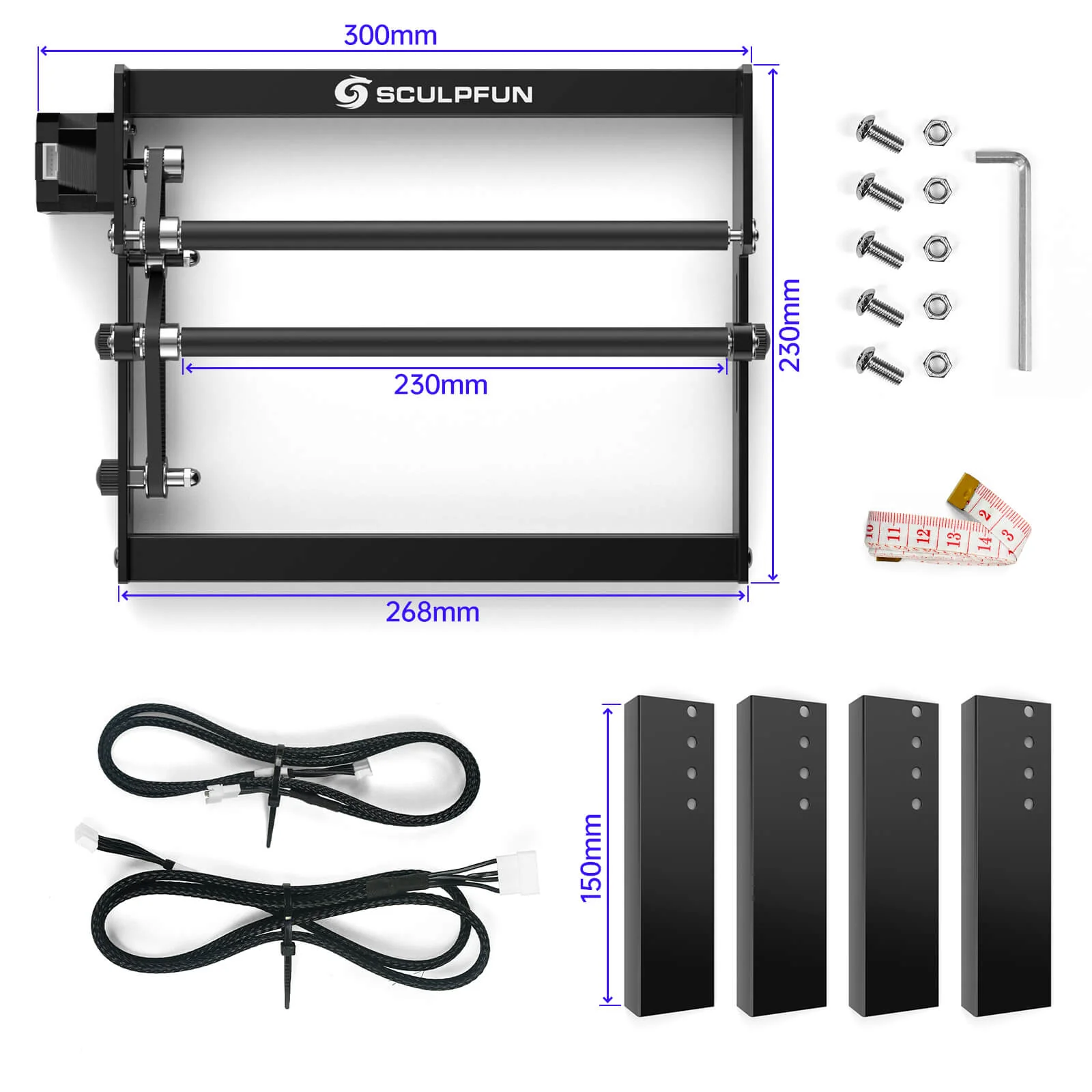[EN MÉXICO] Sculpfun S9 5.5W Grabadora Láser con Rodillo para Termos y Cilindros - Image 13