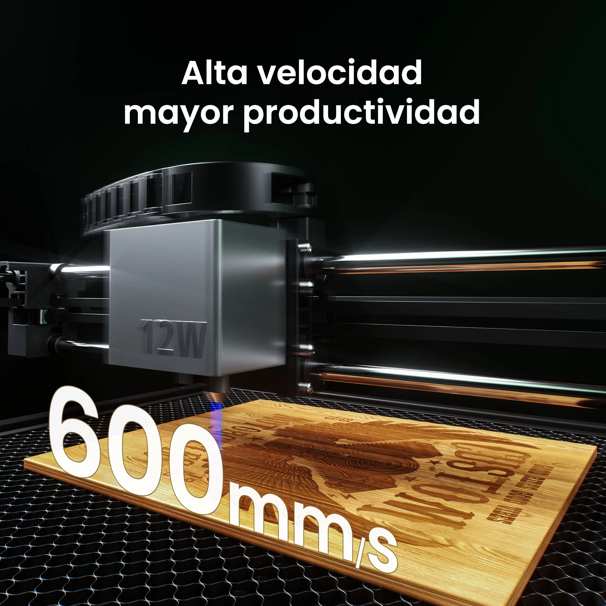 SCULPFUN E1 Máquina de grabado láser dual cerrada - Image 16