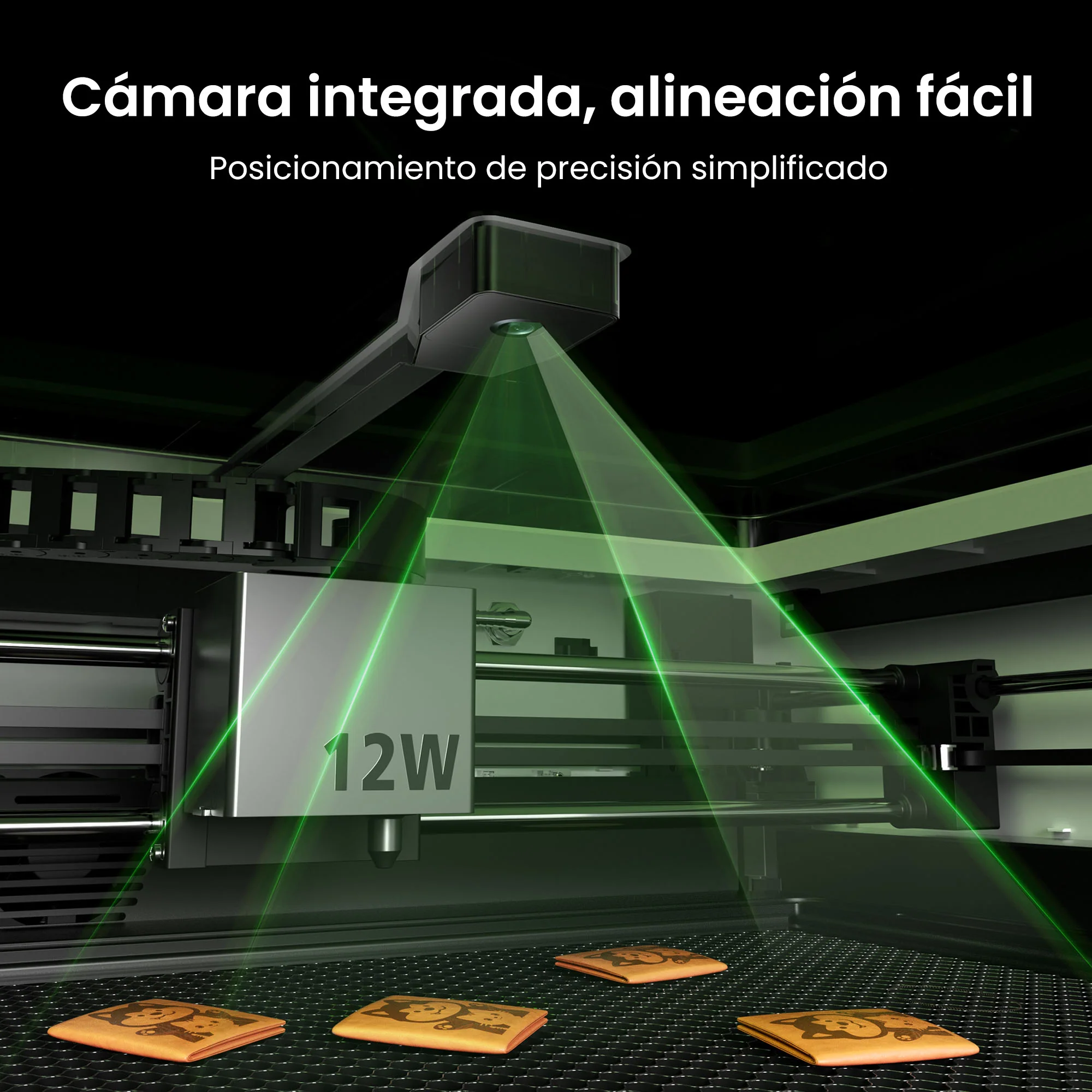 SCULPFUN E1 Máquina de grabado láser dual cerrada - Image 18