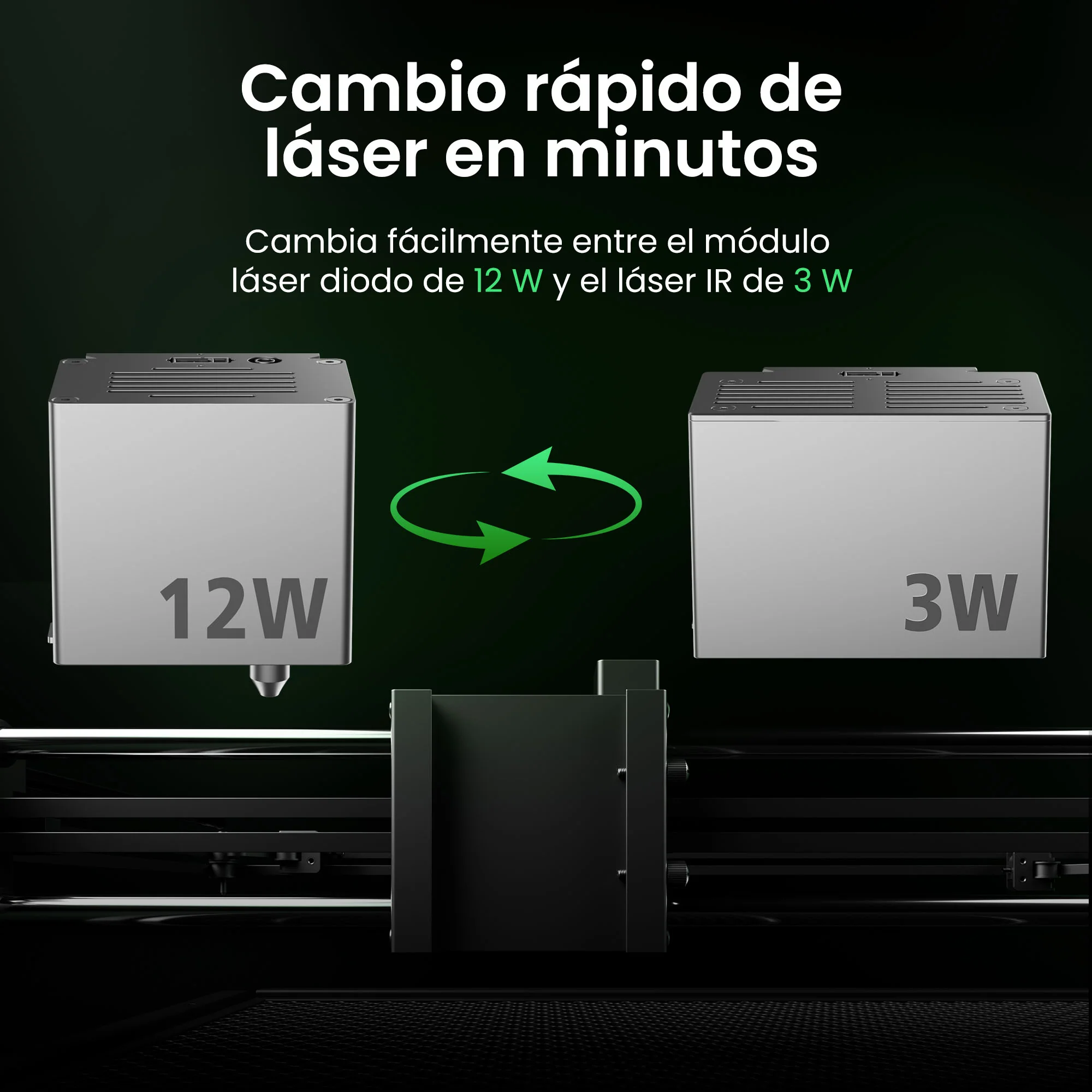 SCULPFUN E1 Máquina de grabado láser dual cerrada - Image 19