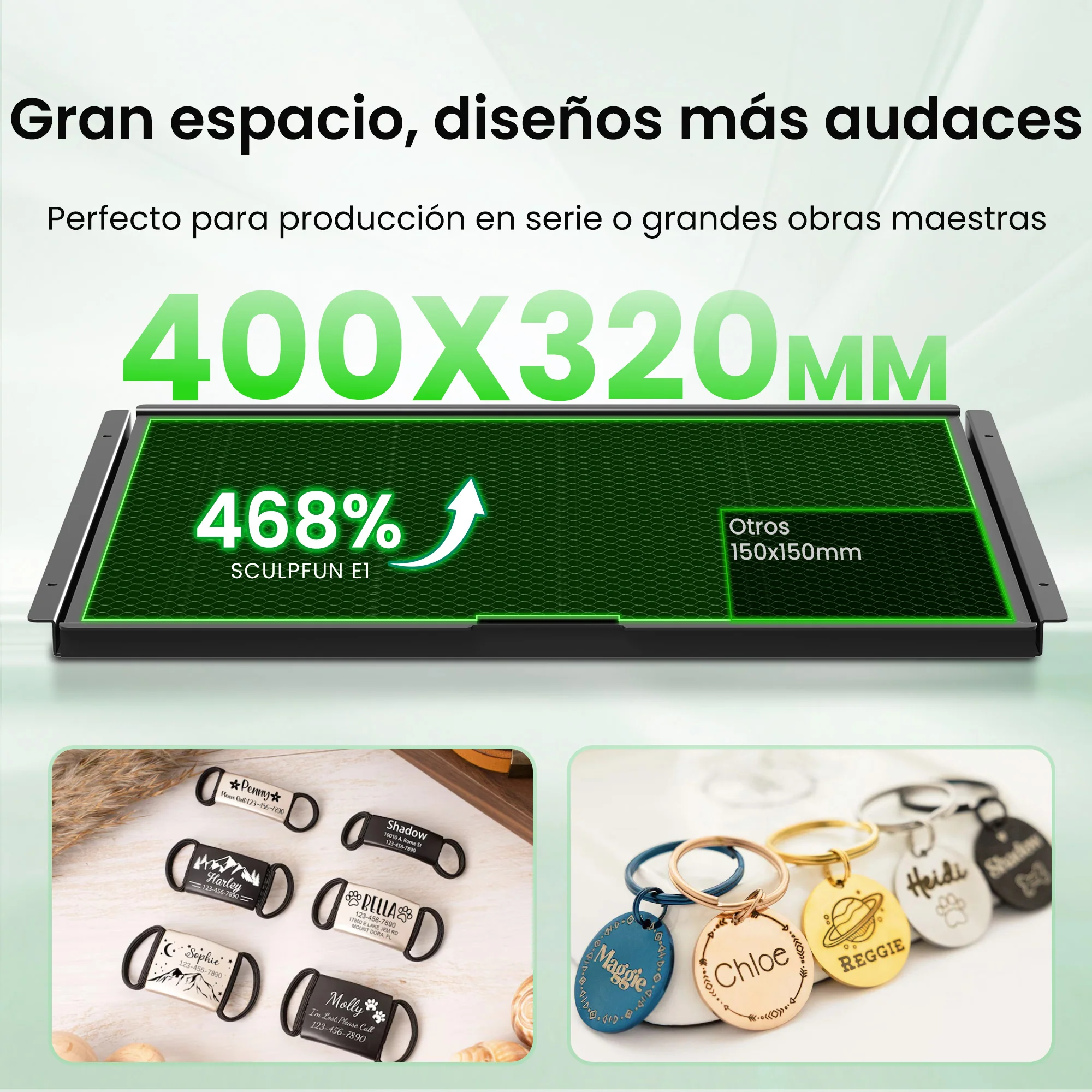 SCULPFUN E1 Pro Máquina de grabado láser cerrada - Image 14