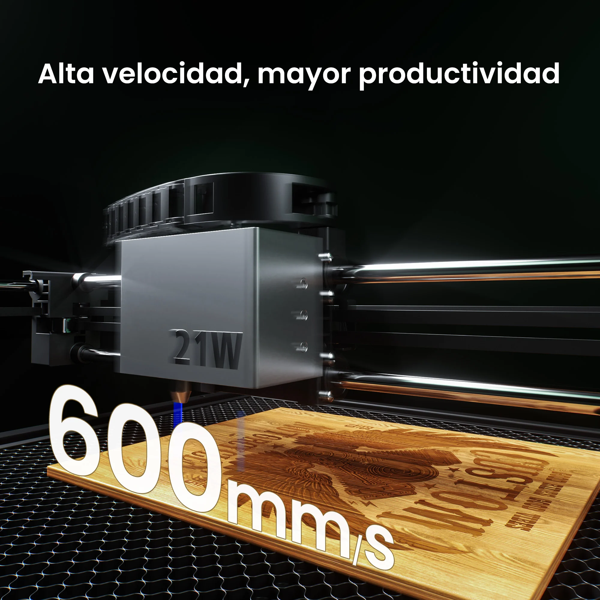 SCULPFUN E1 Pro Máquina de grabado láser cerrada - Image 16