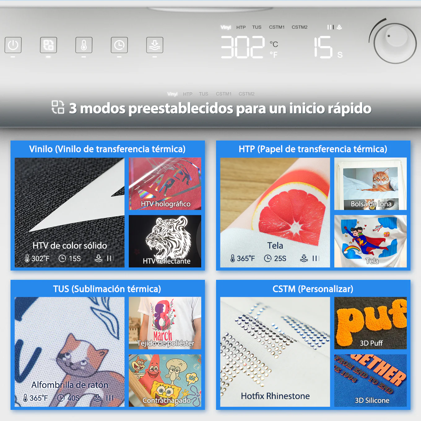 Sculpfun H1 - Prensa Térmica Automática para Camisetas - Image 16