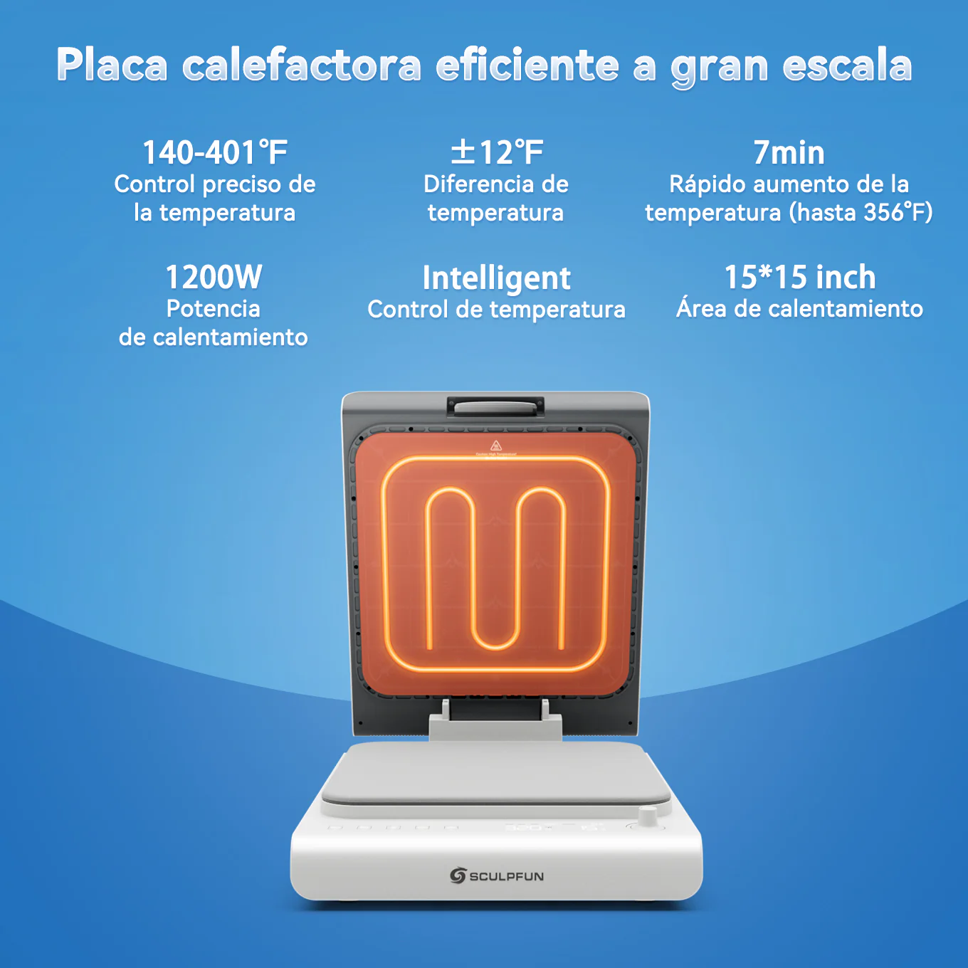Sculpfun H1 - Prensa Térmica Automática para Camisetas - Image 6