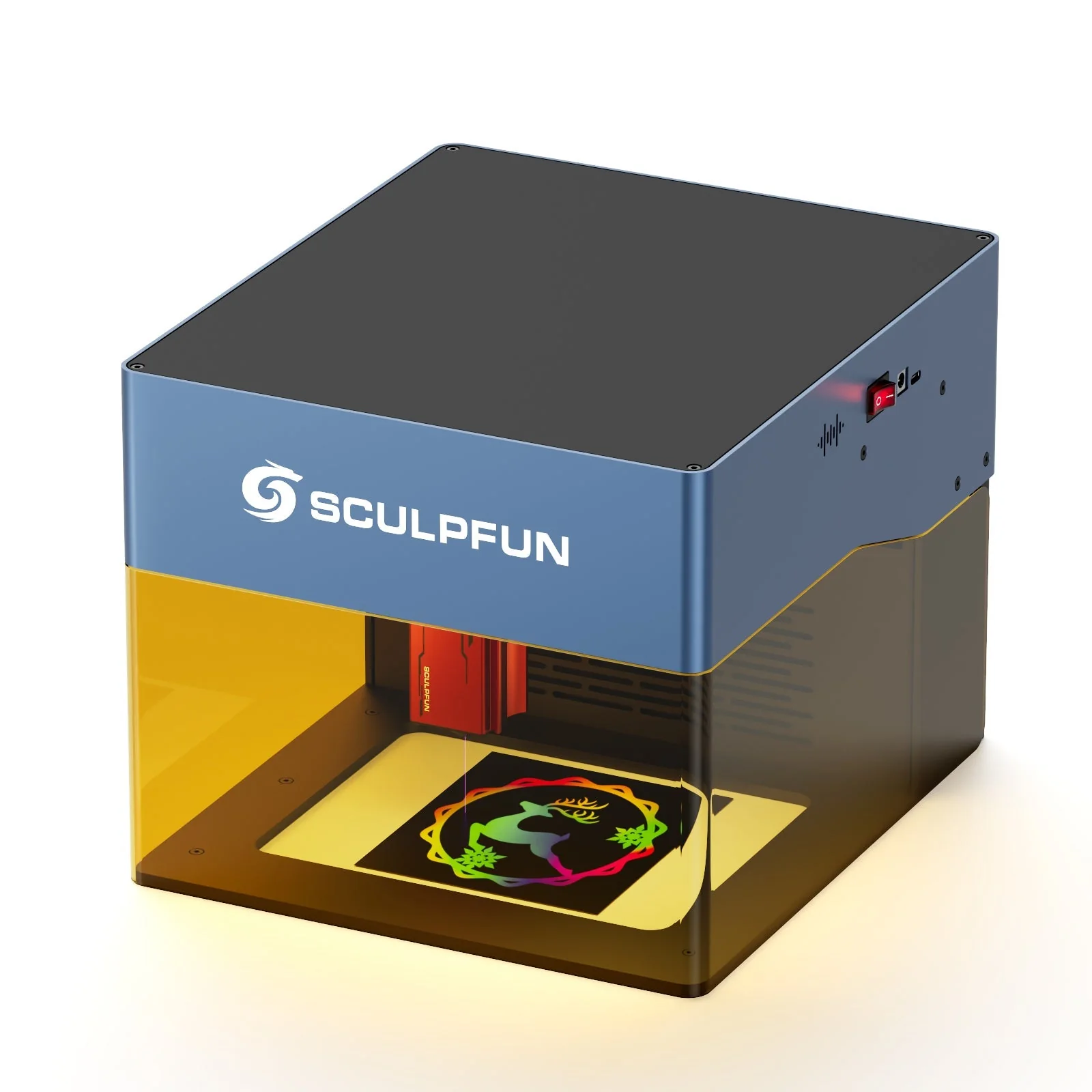 SCULPFUN iCube 3W máquina de grabado láser portátil - Image 3