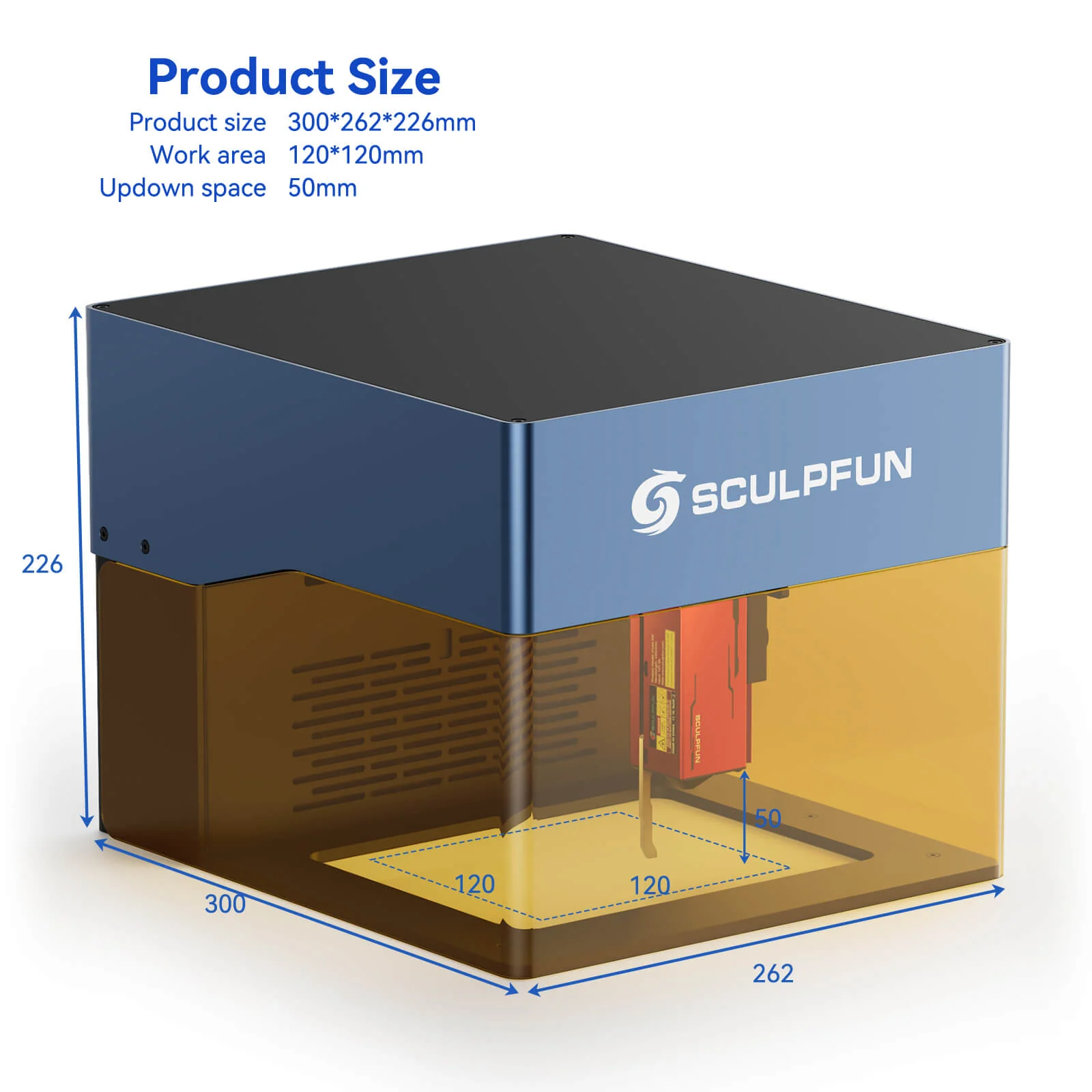 SCULPFUN iCube Pro 5W Máquina de grabado láser portátil - Image 18