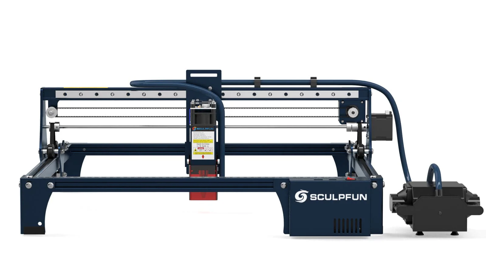 SCULPFUN S30 Pro 10W Grabador Láser + Rodillo Giratorio + Panel de Panal H3 40*40cm - Image 4