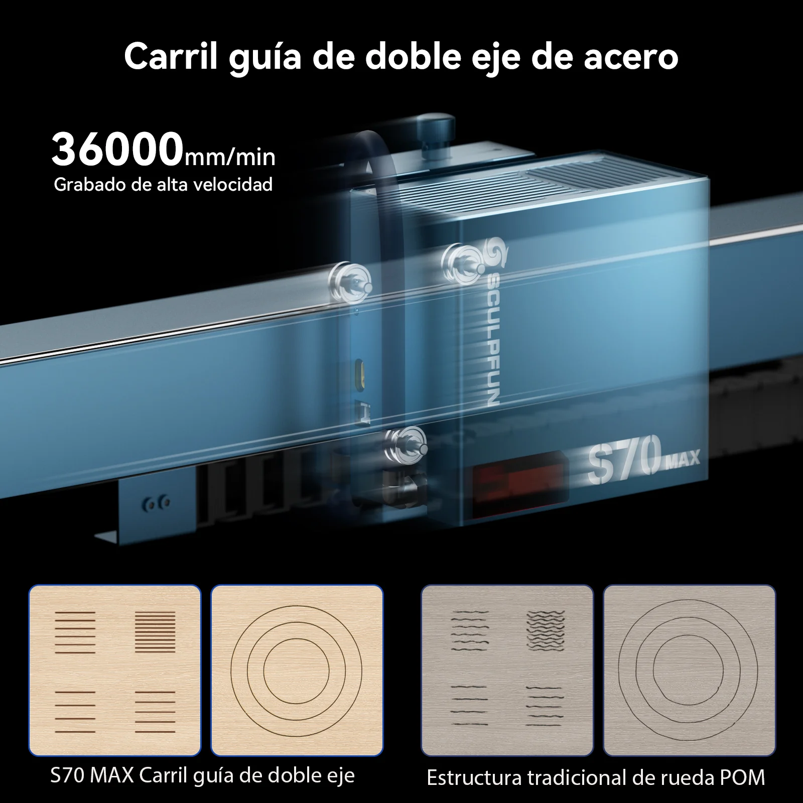 [EN MÉXICO] SCULPFUN S70 MAX 70W Grabador y cortadora láser - Image 16