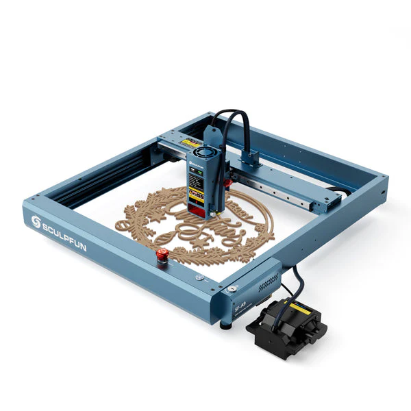 [EN MÉXICO] Grabador láser SCULPFUN SF-A9 40W + Panel de nido de abeja H3 40*40cm + rodillo giratorio RA Pro Max 4 en 1 - Image 3