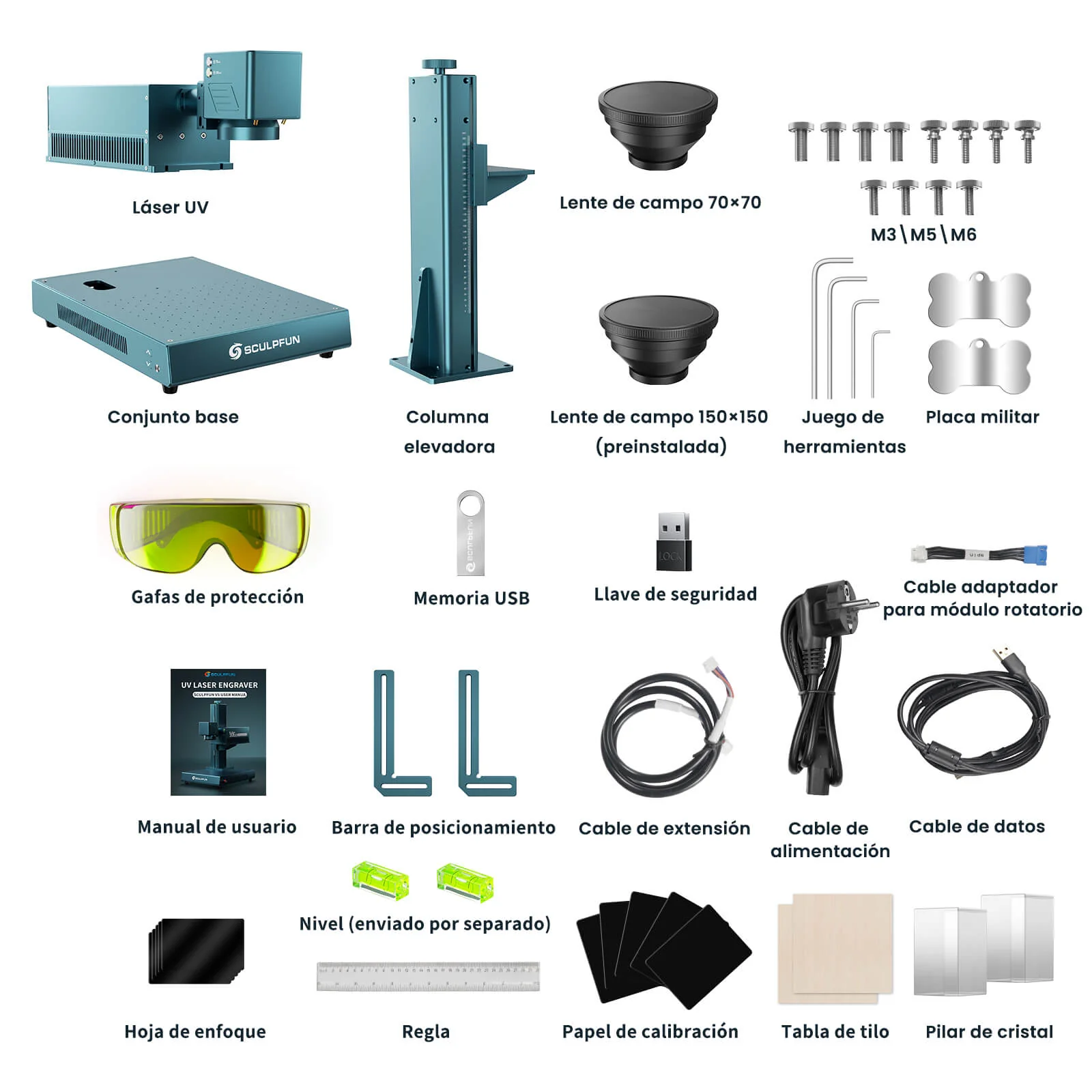 [EN MEXICO] SCULPFUN V5 Máquina de Marcado Láser UV - Image 13