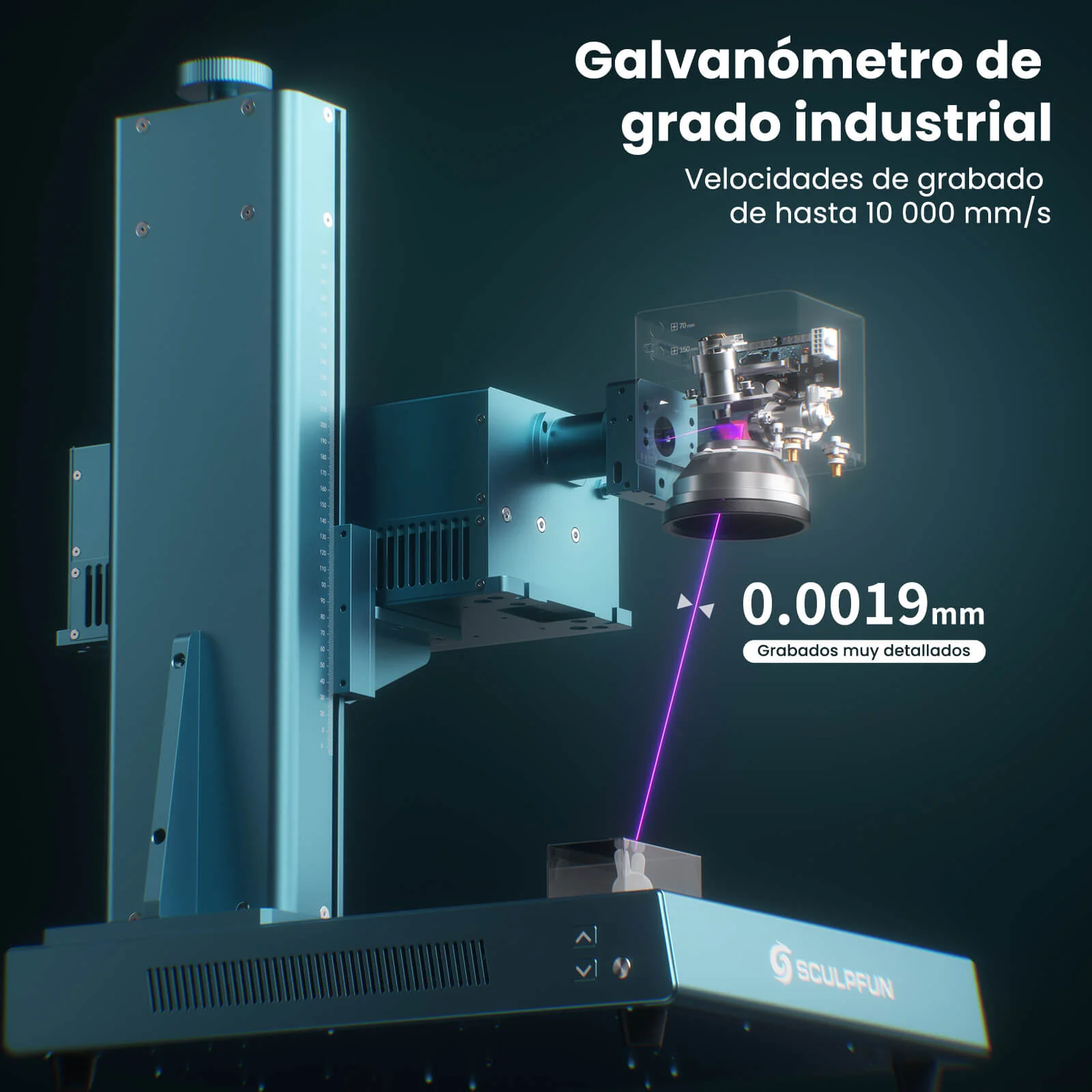 [EN MEXICO] SCULPFUN V5 Máquina de Marcado Láser UV - Image 14